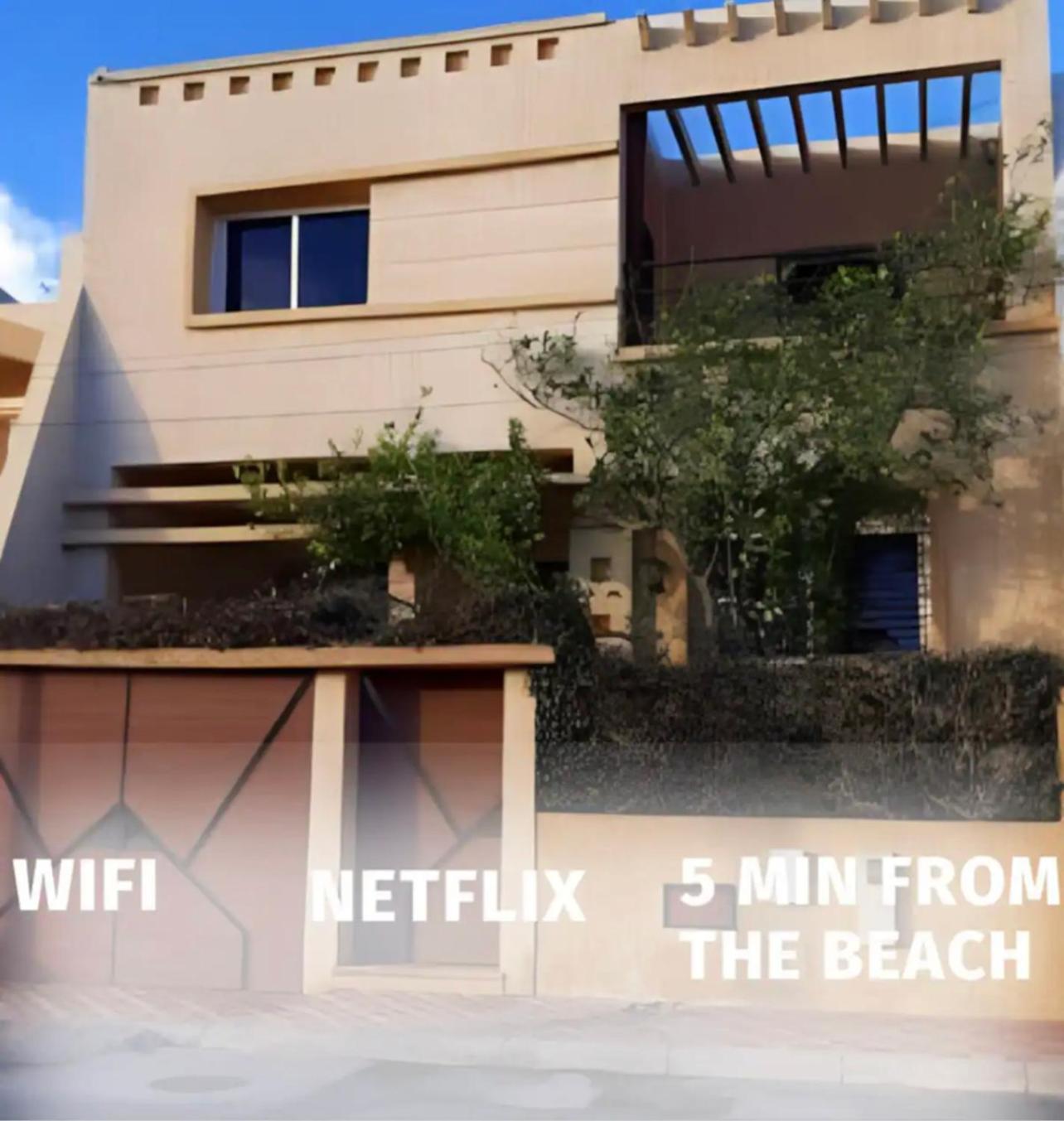 Villa Jaccuzi Face A L'Ocean - Agadir Beach City Bagian luar foto