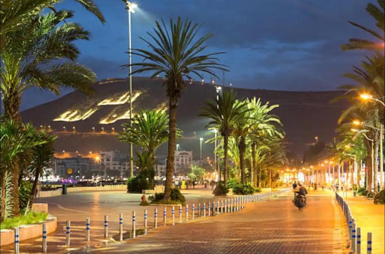 Villa Jaccuzi Face A L'Ocean - Agadir Beach City Bagian luar foto